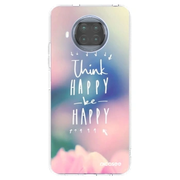 Picasee átlátszó szilikon tok az alábbi mobiltelefonokra Xiaomi Mi 10T Lite - Think happy be happy