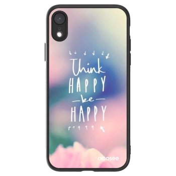 Picasee ULTIMATE CASE Apple iPhone XR - készülékre - Think happy be happy