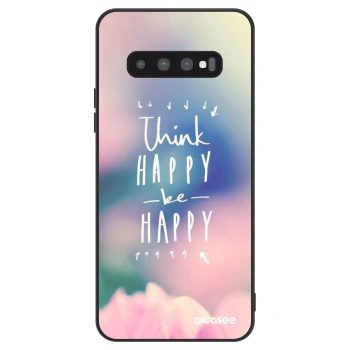 Szilikon tok erre a típusra Samsung Galaxy S10 G973 - Think happy be happy