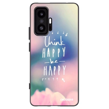 Picasee fekete szilikon tok az alábbi mobiltelefonokra Xiaomi 11T - Think happy be happy