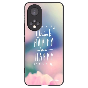 Picasee fekete szilikon tok az alábbi mobiltelefonokra Huawei Nova 9 - Think happy be happy