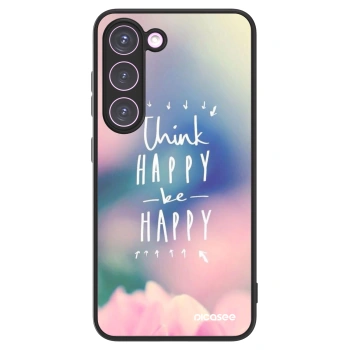 Picasee ULTIMATE CASE Samsung Galaxy S23 5G - készülékre - Think happy be happy