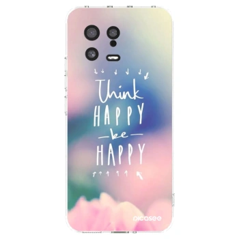 Picasee átlátszó szilikon tok az alábbi mobiltelefonokra Xiaomi 13 - Think happy be happy