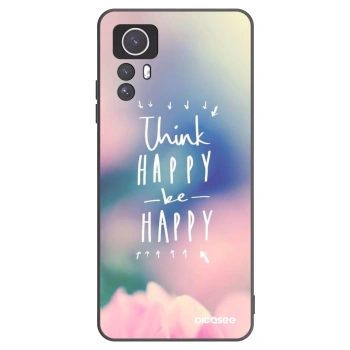 Picasee fekete szilikon tok az alábbi mobiltelefonokra Xiaomi Redmi Note 12S - Think happy be happy