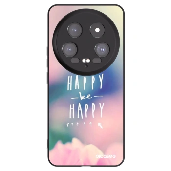 Picasee fekete szilikon tok az alábbi mobiltelefonokra Xiaomi 14 Ultra - Think happy be happy