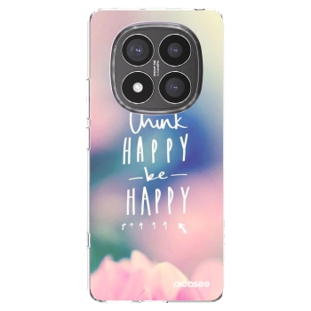 Picasee átlátszó szilikon tok az alábbi mobiltelefonokra Xiaomi Redmi Note 14 Pro+ 5G - Think happy be happy