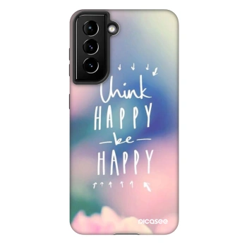 Szilikon tok erre a típusra Samsung Galaxy S21 FE 5G - Think happy be happy