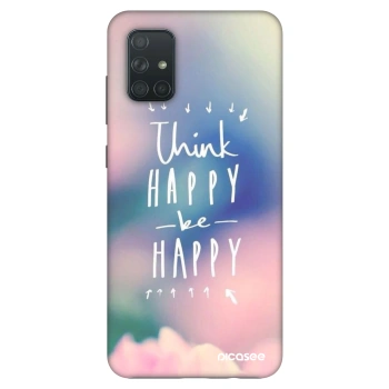 Szilikon tok erre a típusra Samsung Galaxy A71 A715F - Think happy be happy