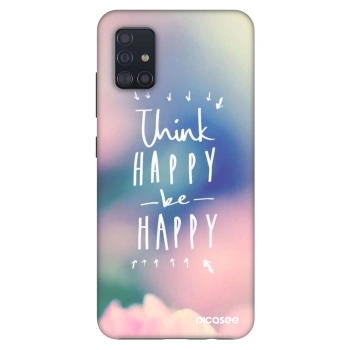 Szilikon tok erre a típusra Samsung Galaxy A51 A515F - Think happy be happy