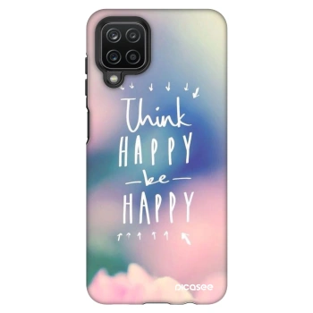 Szilikon tok erre a típusra Samsung Galaxy A12 A125F - Think happy be happy