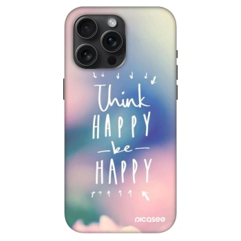 Szilikon tok erre a típusra Apple iPhone 15 Pro Max - Think happy be happy