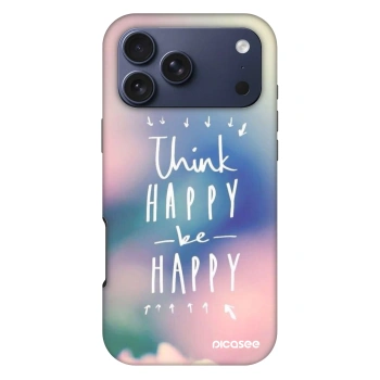 Szilikon tok erre a típusra Apple iPhone 17 Pro Max - Think happy be happy