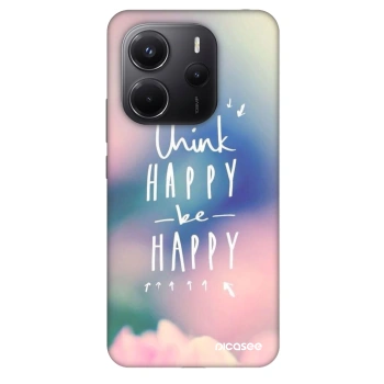 Szilikon tok erre a típusra Xiaomi Redmi Note 14 4G - Think happy be happy
