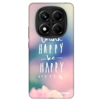 Szilikon tok erre a típusra Xiaomi Redmi Note 14 Pro 4G - Think happy be happy
