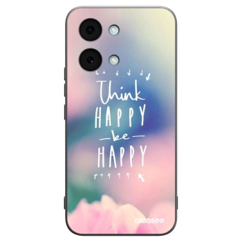 Picasee fekete szilikon tok az alábbi mobiltelefonokra Xiaomi Poco X8 Pro Max - Think happy be happy