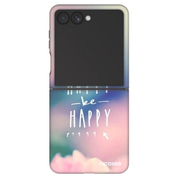 Szilikon tok erre a típusra Samsung Galaxy Z Flip7 5G - Think happy be happy