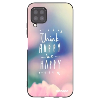 Picasee fekete szilikon tok az alábbi mobiltelefonokra Huawei P40 Lite - Think happy be happy
