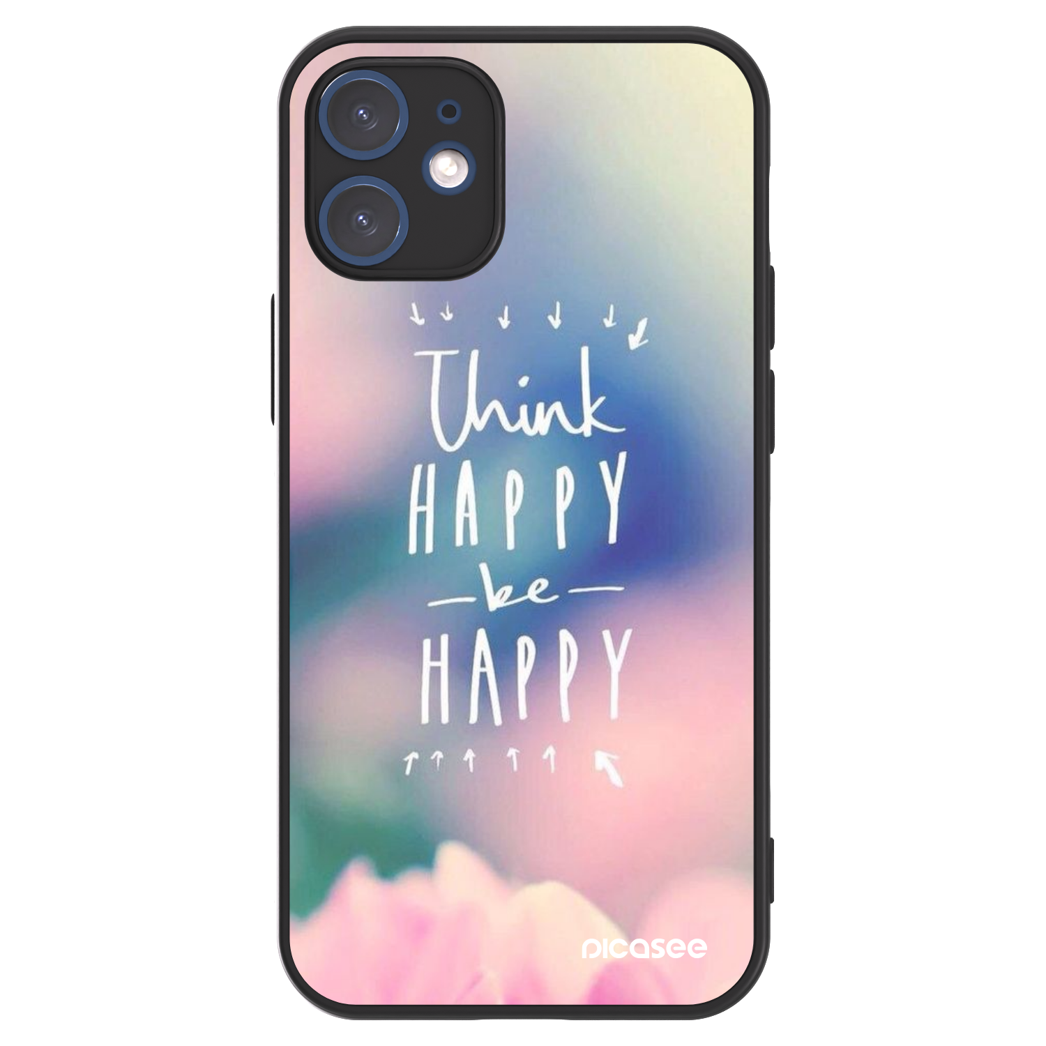 Picasee ULTIMATE CASE Apple iPhone 12 mini - készülékre - Think happy be happy