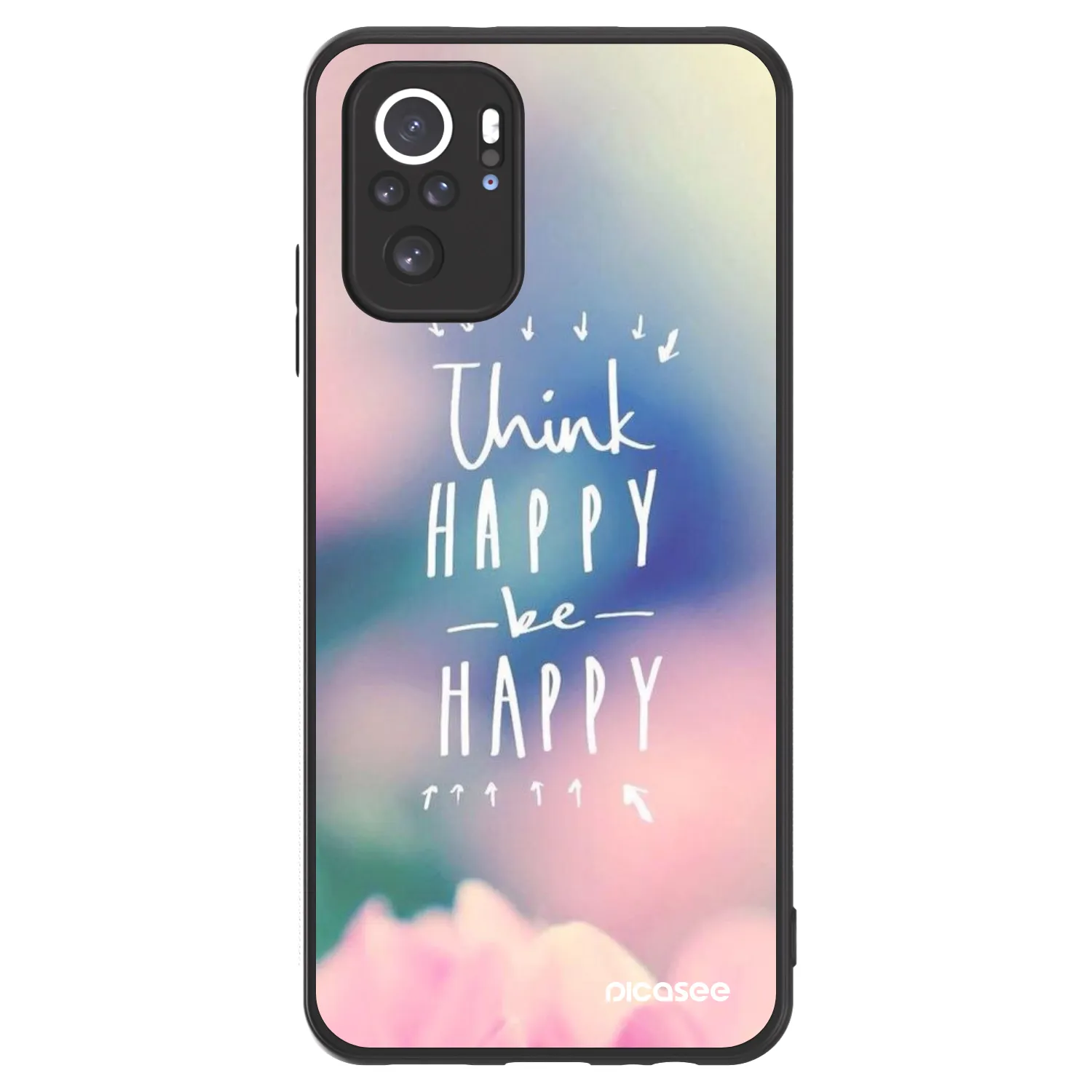 Picasee ULTIMATE CASE Xiaomi Redmi Note 10 - készülékre - Think happy be happy