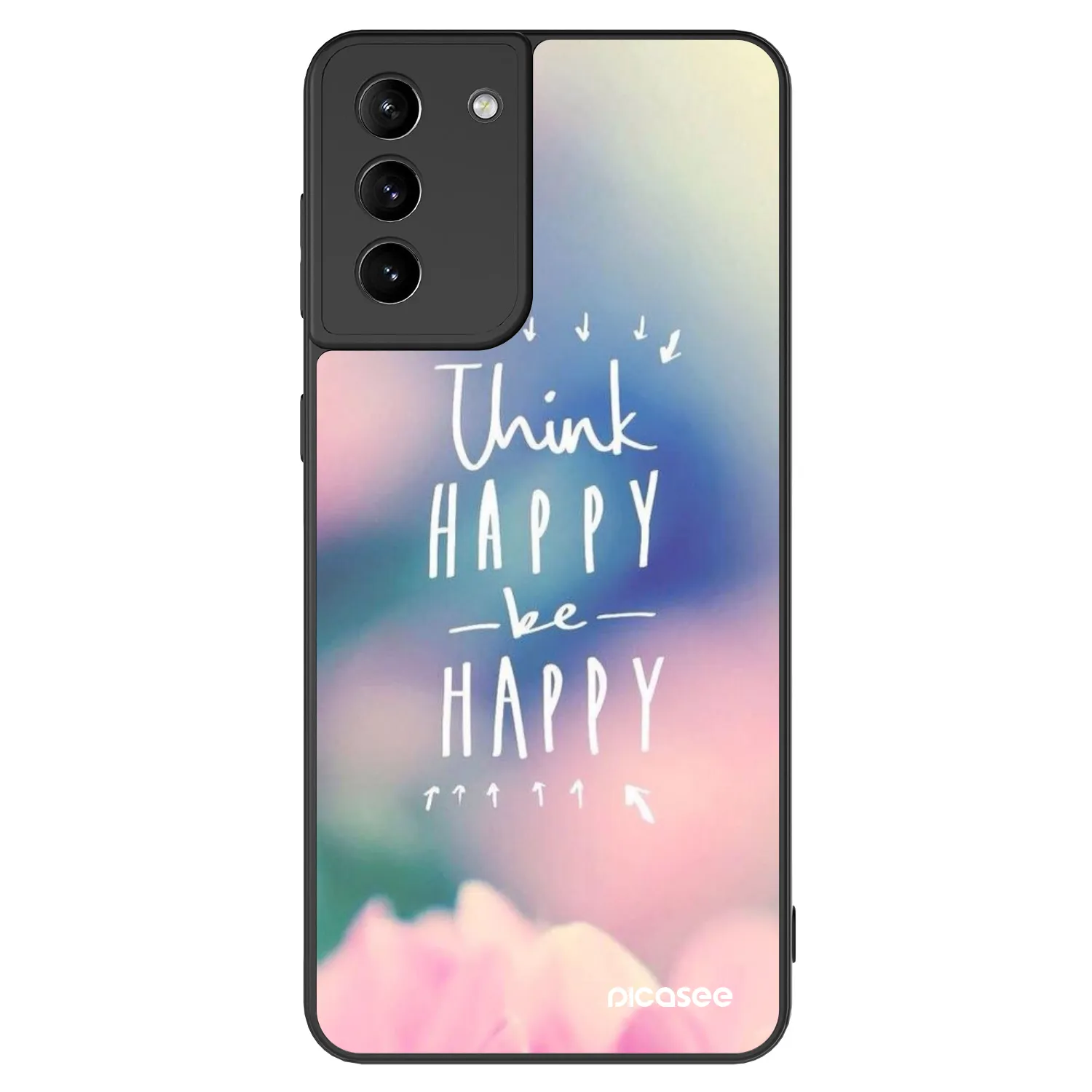Picasee ULTIMATE CASE Samsung Galaxy S21+ 5G G996F - készülékre - Think happy be happy