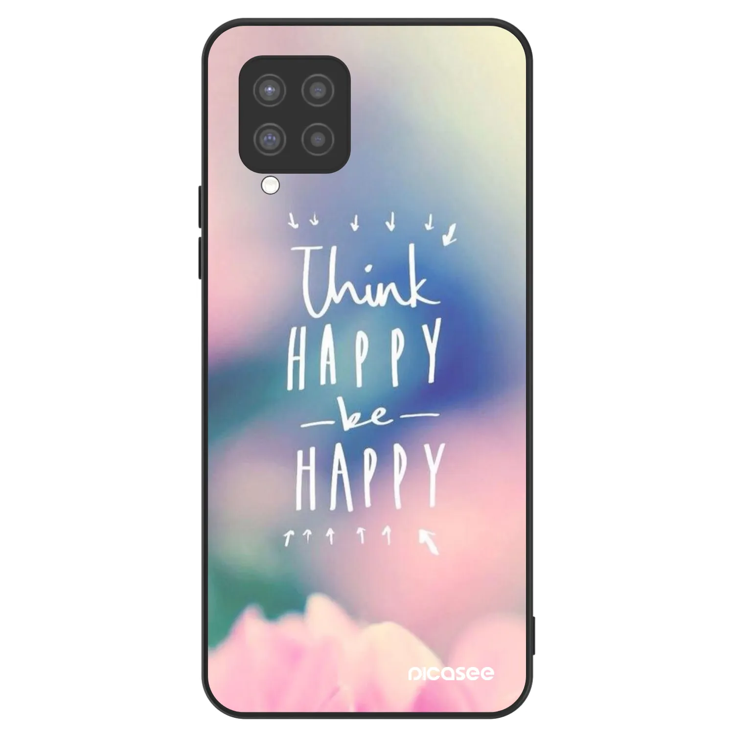 Picasee ULTIMATE CASE Samsung Galaxy A42 A426B - készülékre - Think happy be happy