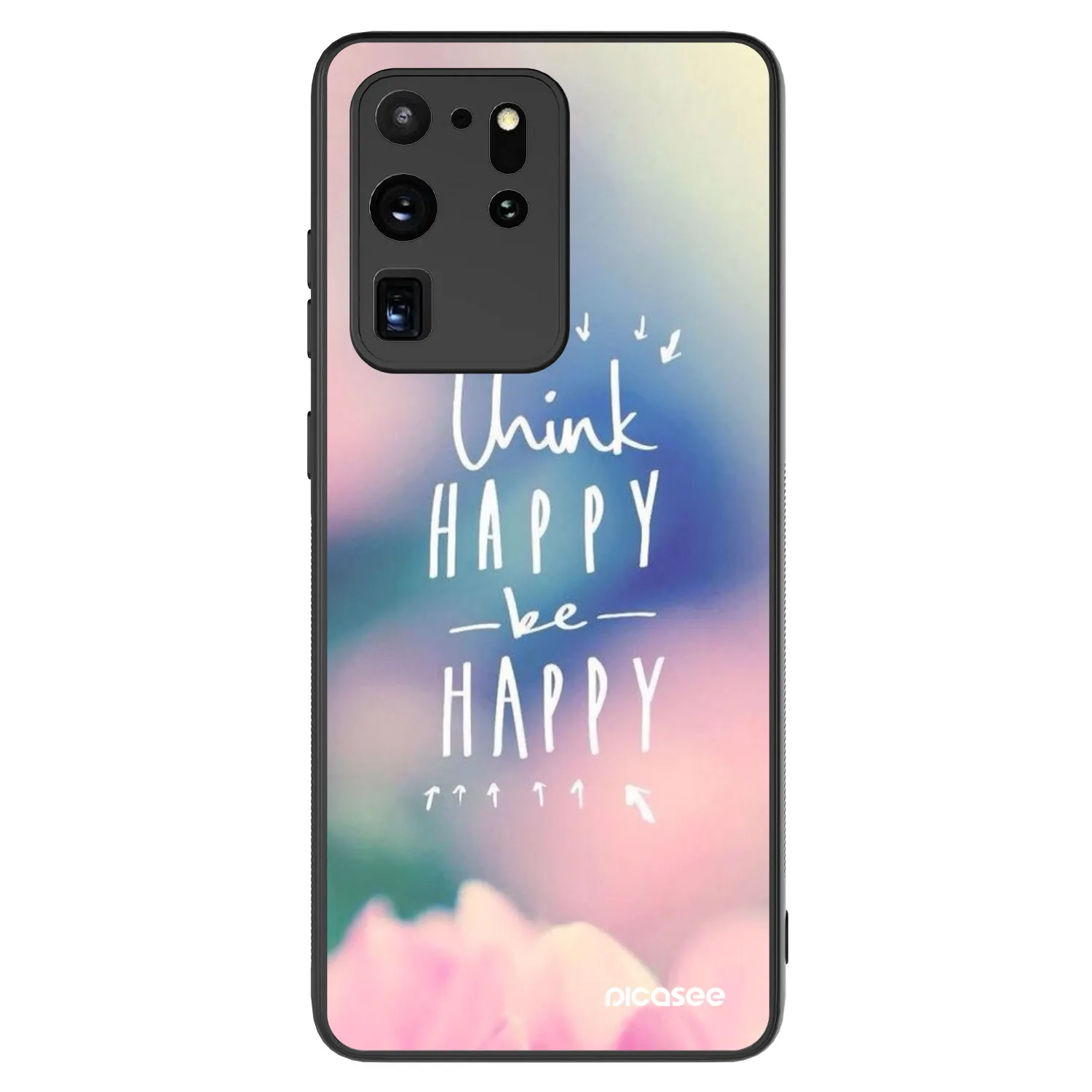 Picasee ULTIMATE CASE Samsung Galaxy S20 Ultra 5G G988F - készülékre - Think happy be happy