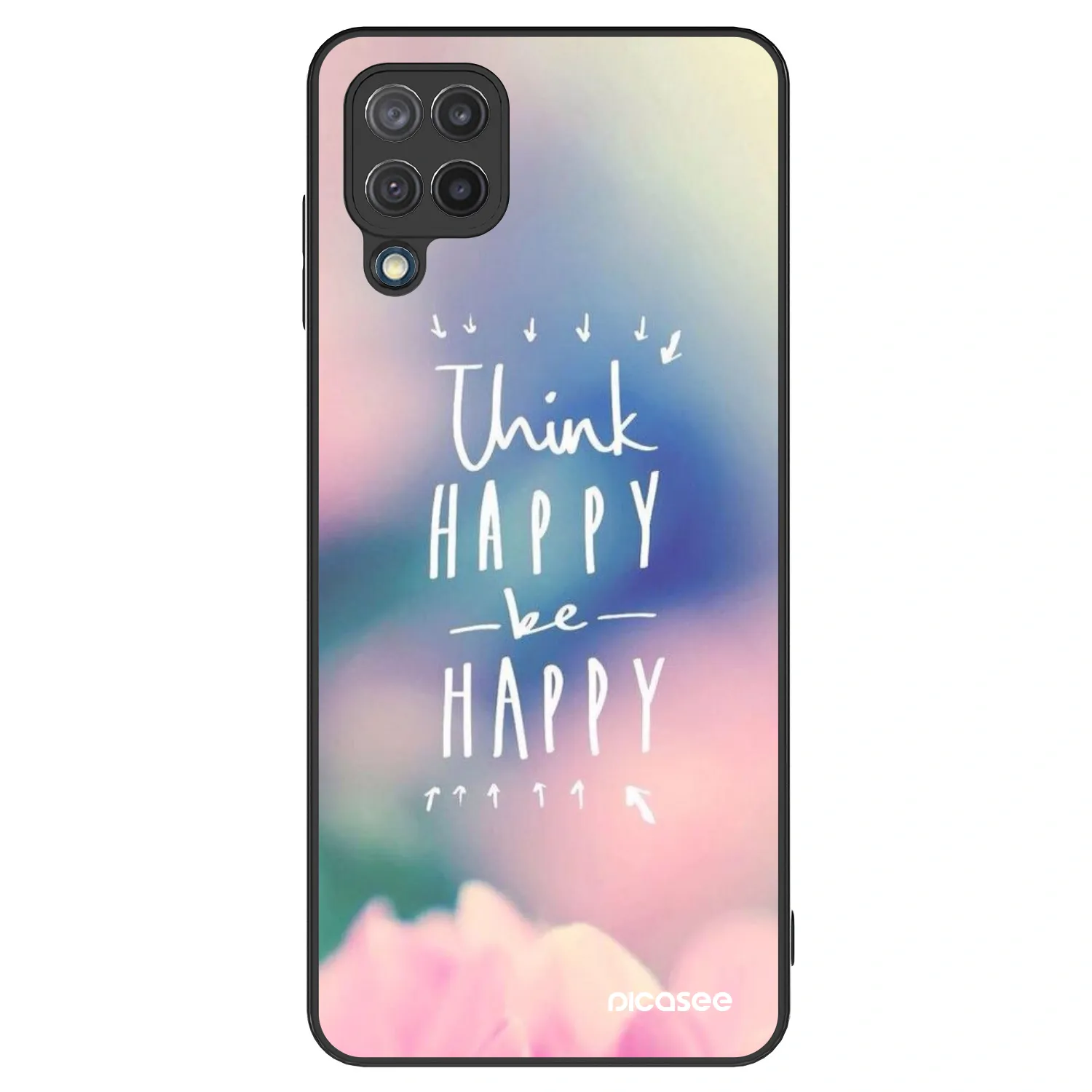 Picasee ULTIMATE CASE Samsung Galaxy M12 M127F - készülékre - Think happy be happy