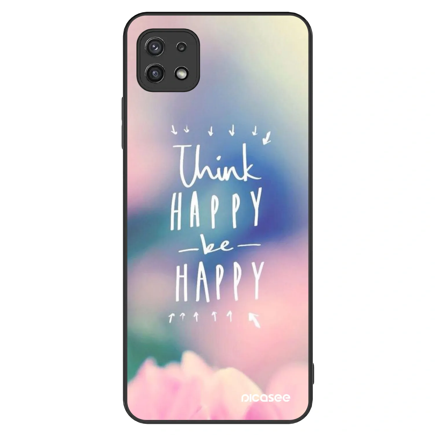 Picasee ULTIMATE CASE Samsung Galaxy A22 A226B 5G - készülékre - Think happy be happy