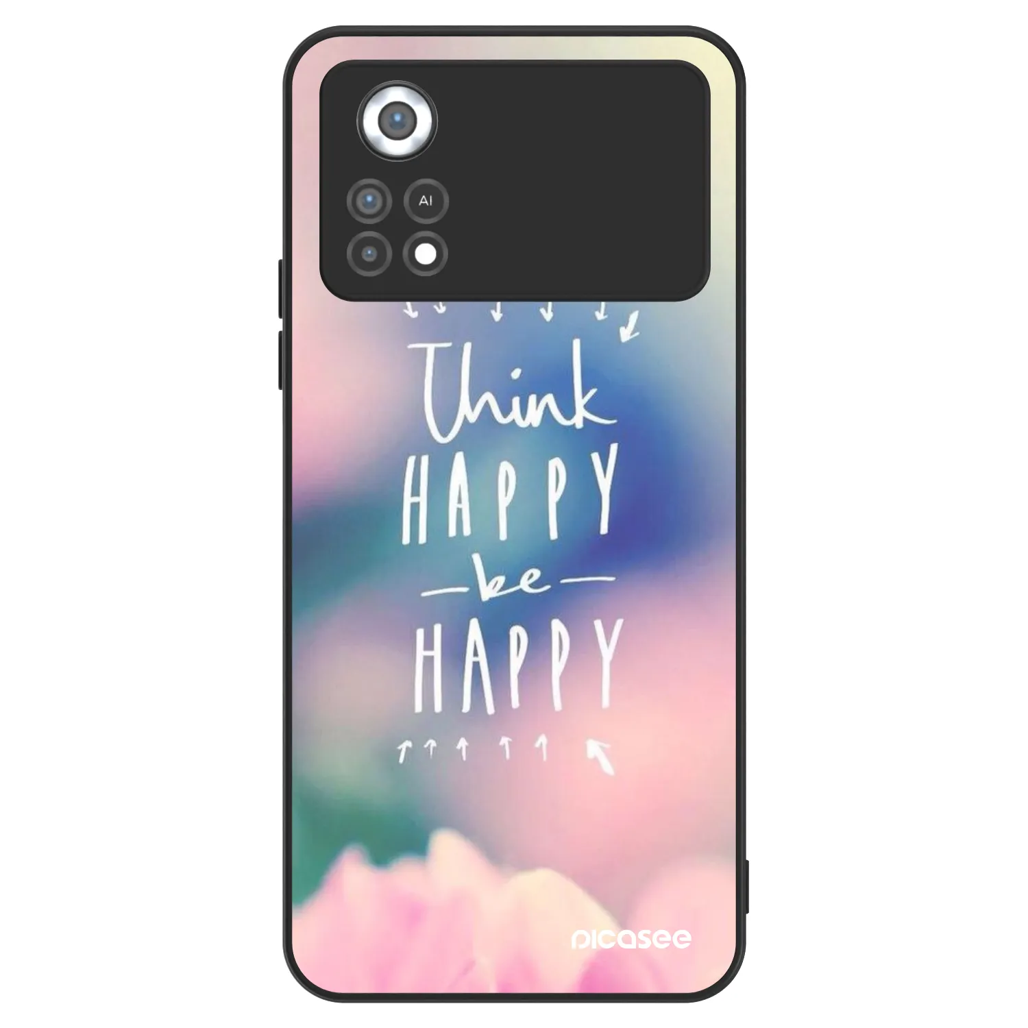 Picasee ULTIMATE CASE Xiaomi Poco X4 Pro 5G - készülékre - Think happy be happy