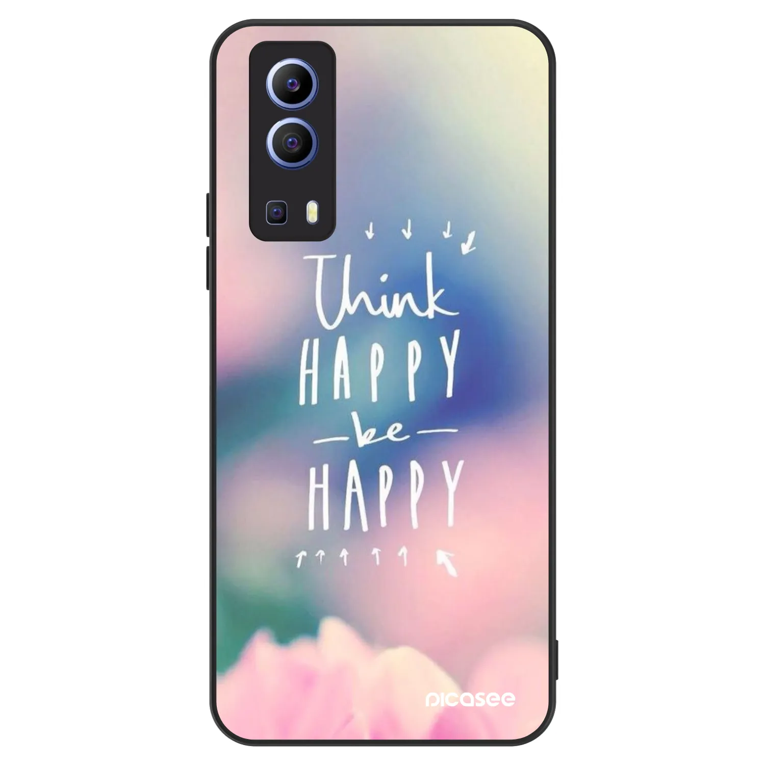 Picasee ULTIMATE CASE Vivo Y52 5G - készülékre - Think happy be happy