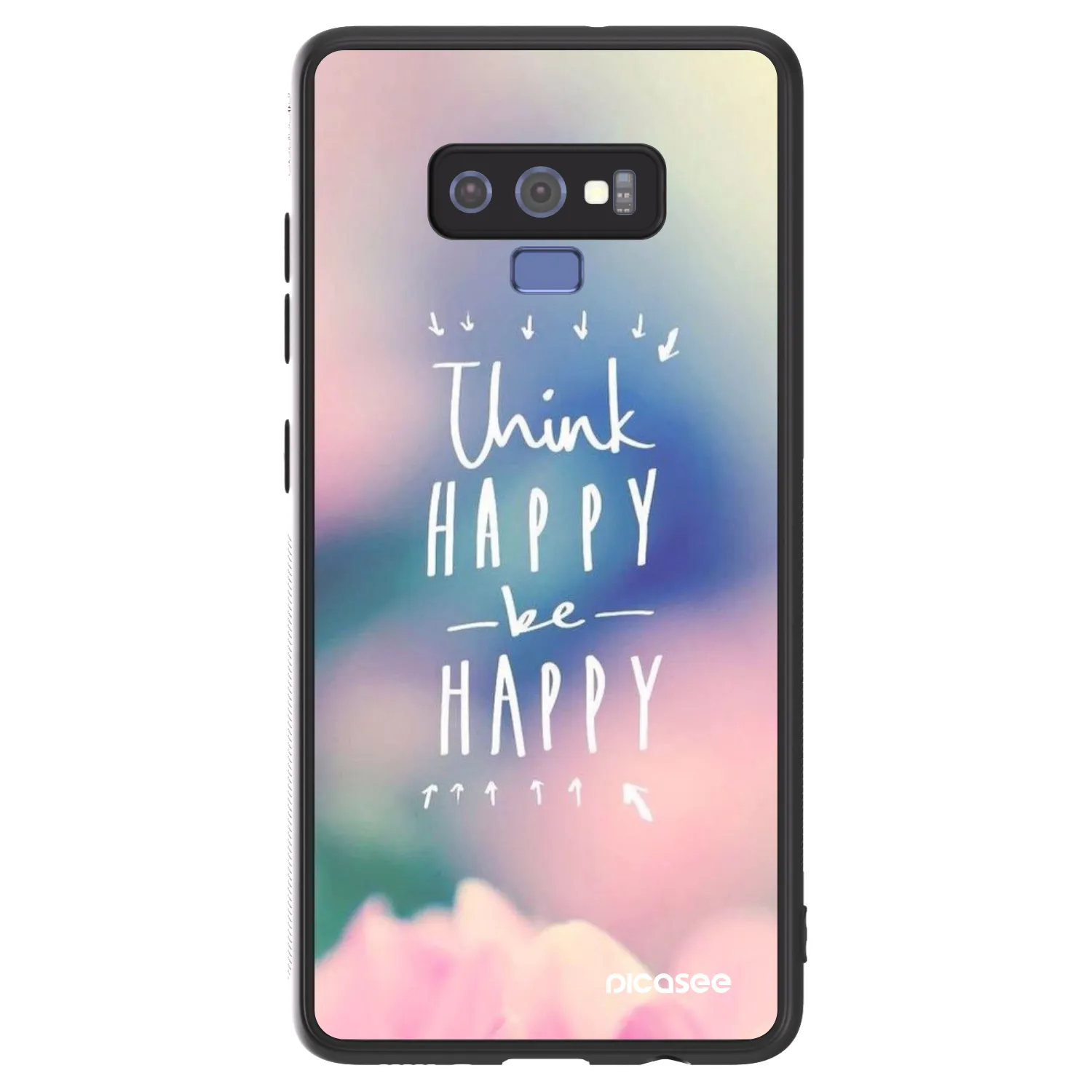 Picasee ULTIMATE CASE Samsung Galaxy Note 9 N960F - készülékre - Think happy be happy