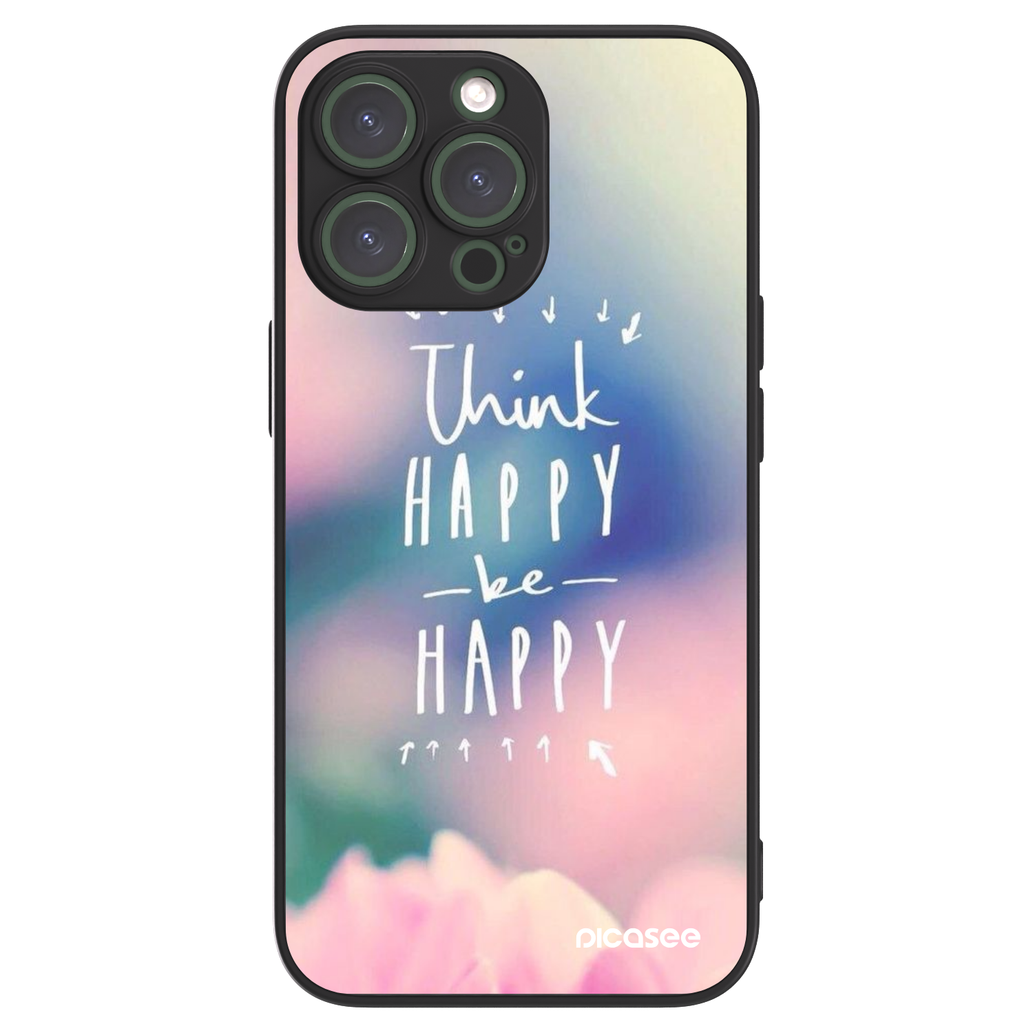 Picasee ULTIMATE CASE MagSafe Apple iPhone 13 Pro - készülékre - Think happy be happy