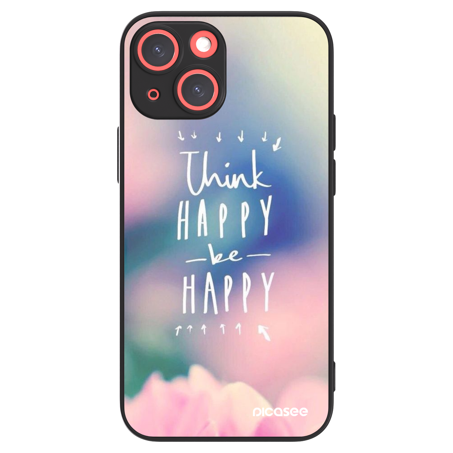 Picasee ULTIMATE CASE MagSafe Apple iPhone 13 mini - készülékre - Think happy be happy