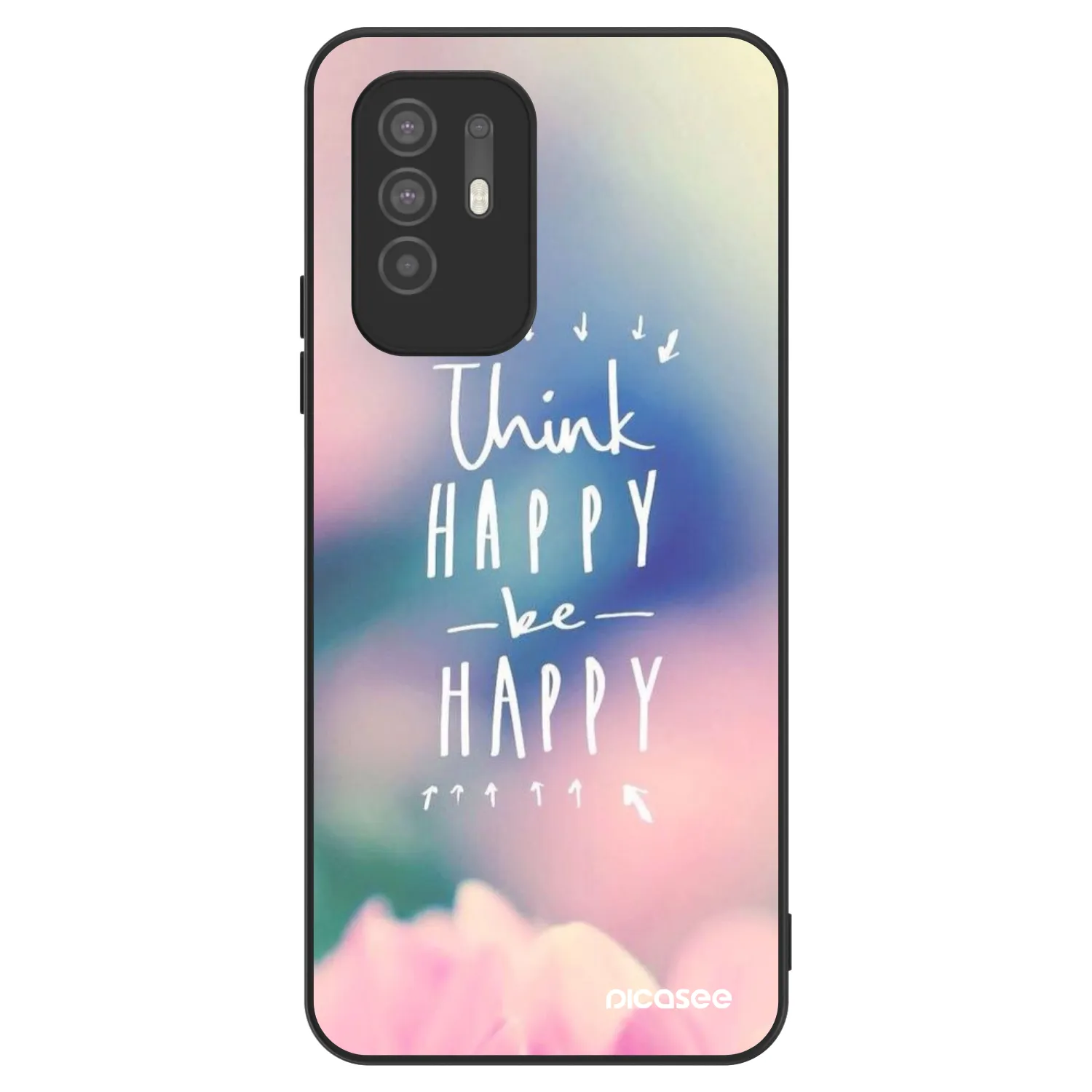 Picasee ULTIMATE CASE OPPO A94 5G - készülékre - Think happy be happy