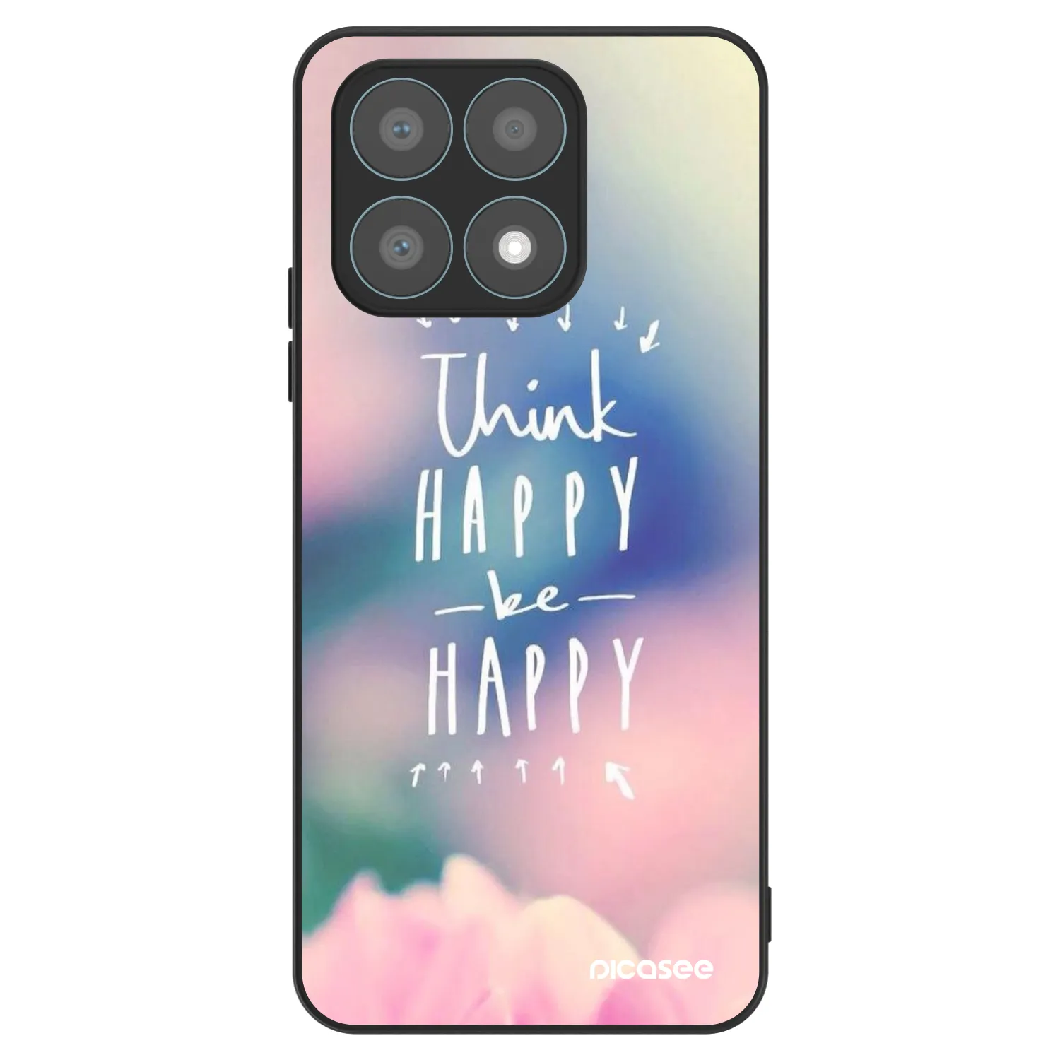 Picasee ULTIMATE CASE Honor X8a - készülékre - Think happy be happy