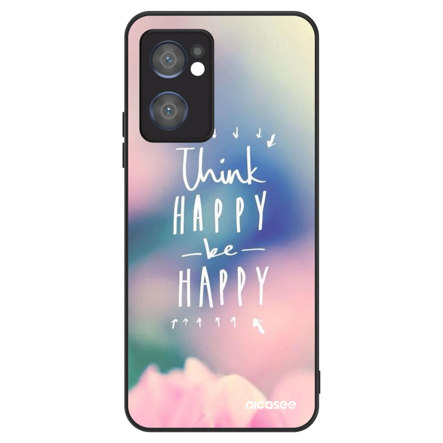Picasee ULTIMATE CASE OPPO Reno 7 5G - készülékre - Think happy be happy