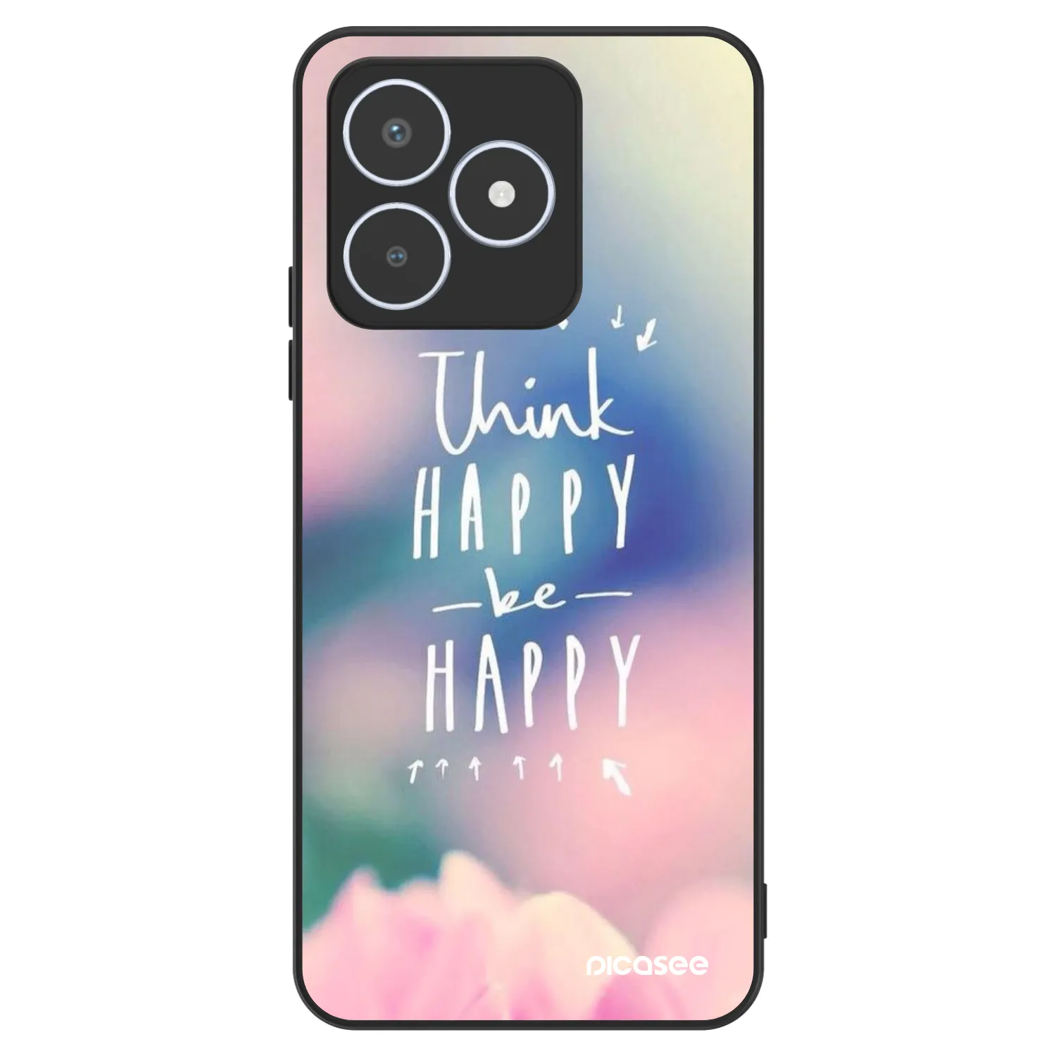 Picasee ULTIMATE CASE Realme C53 - készülékre - Think happy be happy