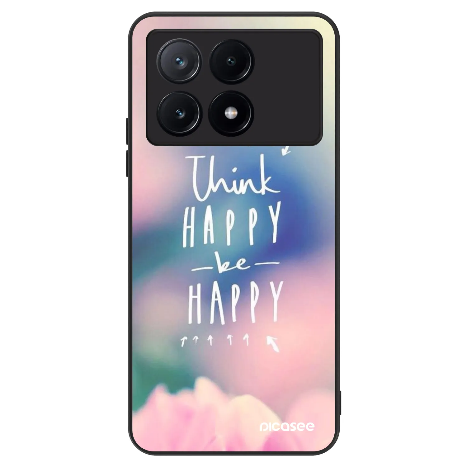 Picasee ULTIMATE CASE Xiaomi Poco X6 Pro - készülékre - Think happy be happy