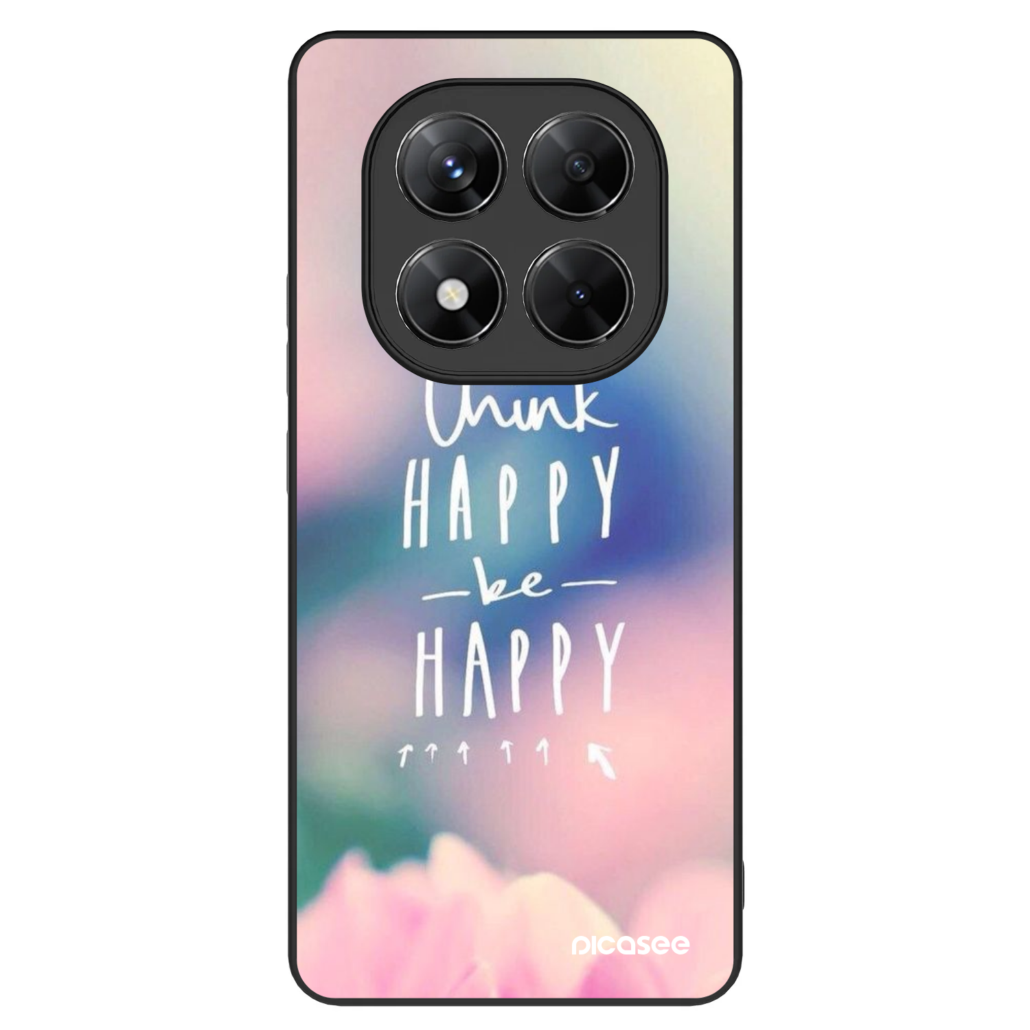 Picasee ULTIMATE CASE Xiaomi Redmi Note 14 Pro 5G - készülékre - Think happy be happy