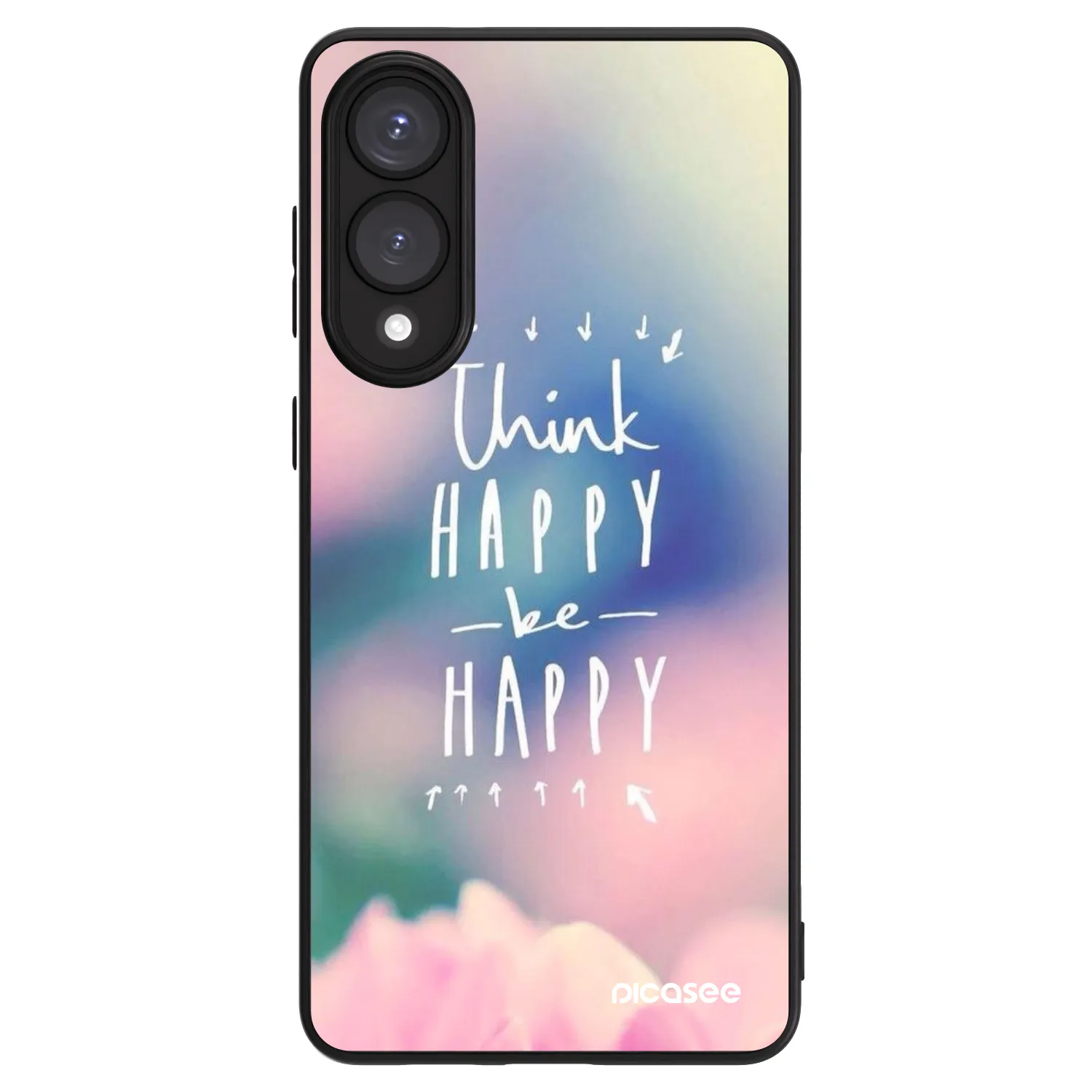 Picasee ULTIMATE CASE PowerShare Samsung Galaxy S25 Edge 5G - készülékre - Think happy be happy