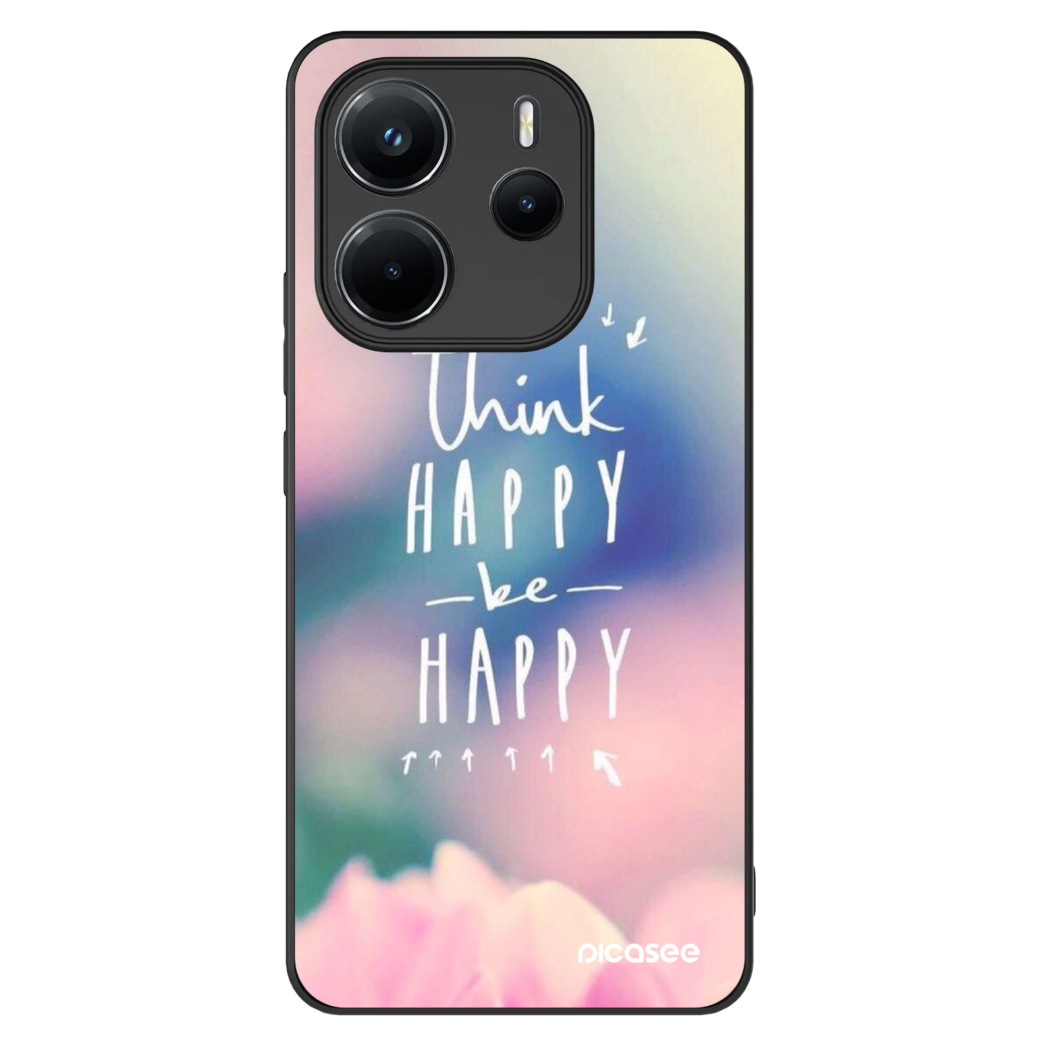 Picasee ULTIMATE CASE Xiaomi Redmi Note 14 4G - készülékre - Think happy be happy