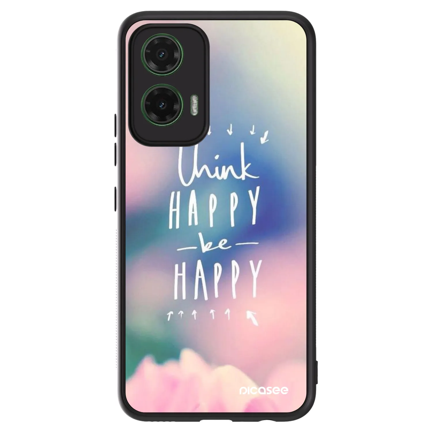 Picasee ULTIMATE CASE Motorola Moto G35 5G - készülékre - Think happy be happy