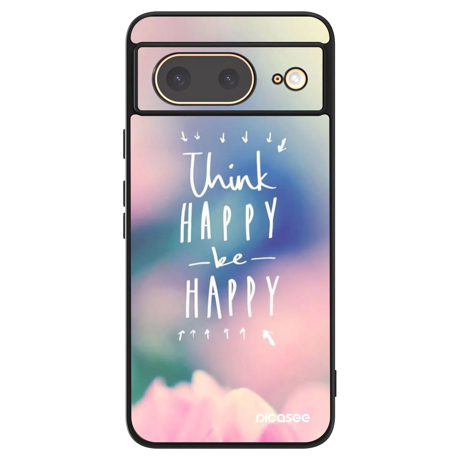 Picasee ULTIMATE CASE Google Pixel 8 - készülékre - Think happy be happy