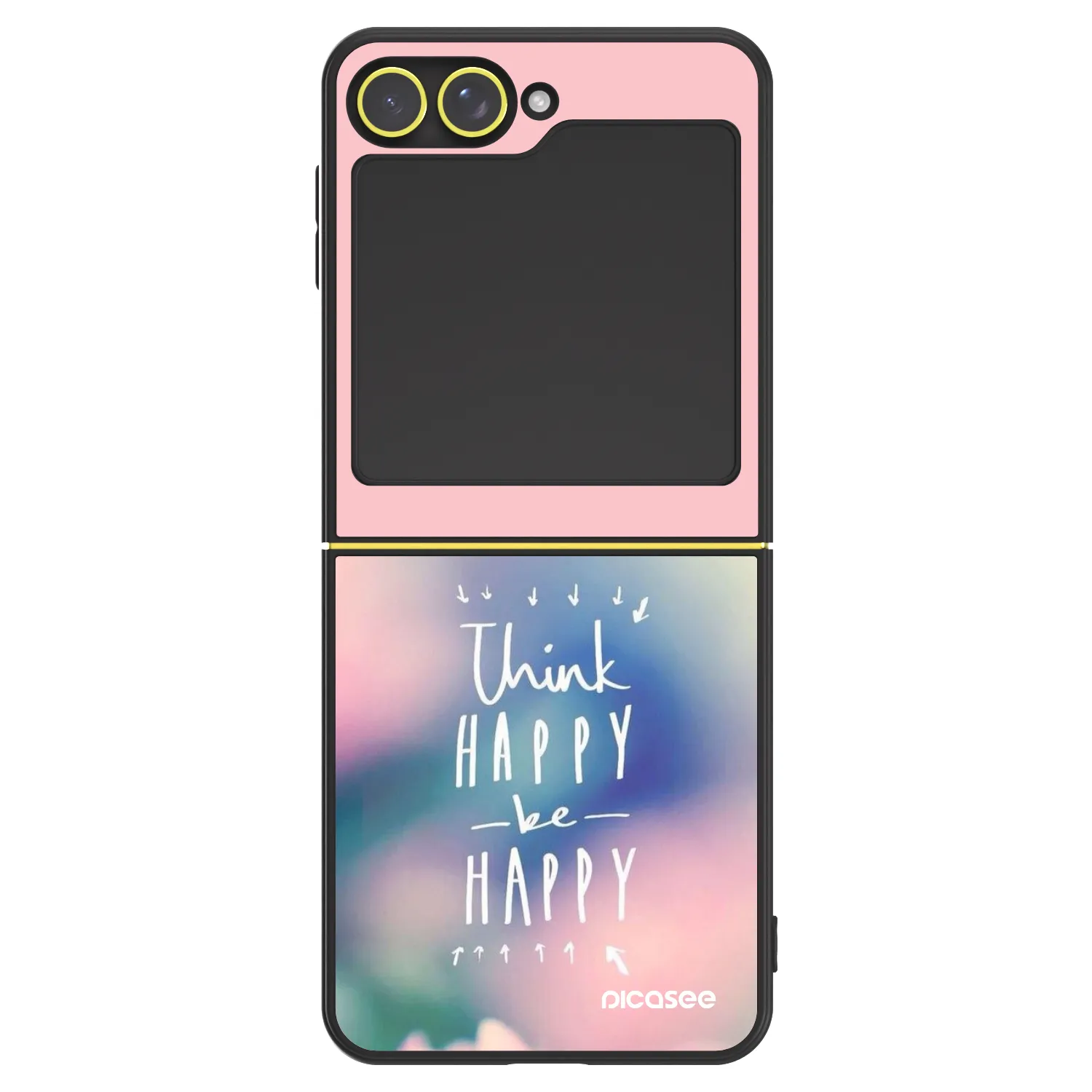 Picasee ULTIMATE CASE Samsung Galaxy Z Flip6 5G - készülékre - Think happy be happy