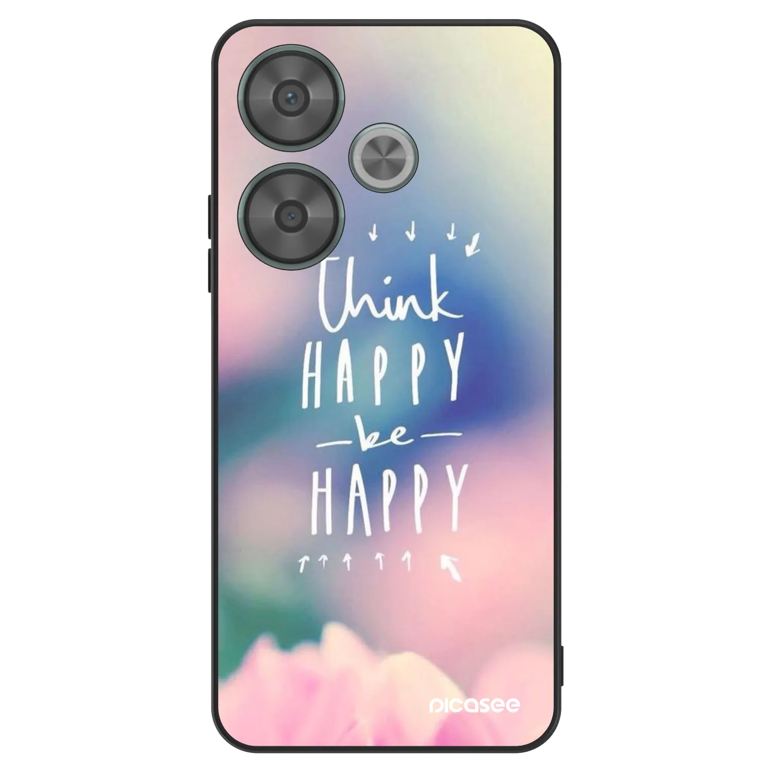 Picasee ULTIMATE CASE Xiaomi Poco F6 - készülékre - Think happy be happy