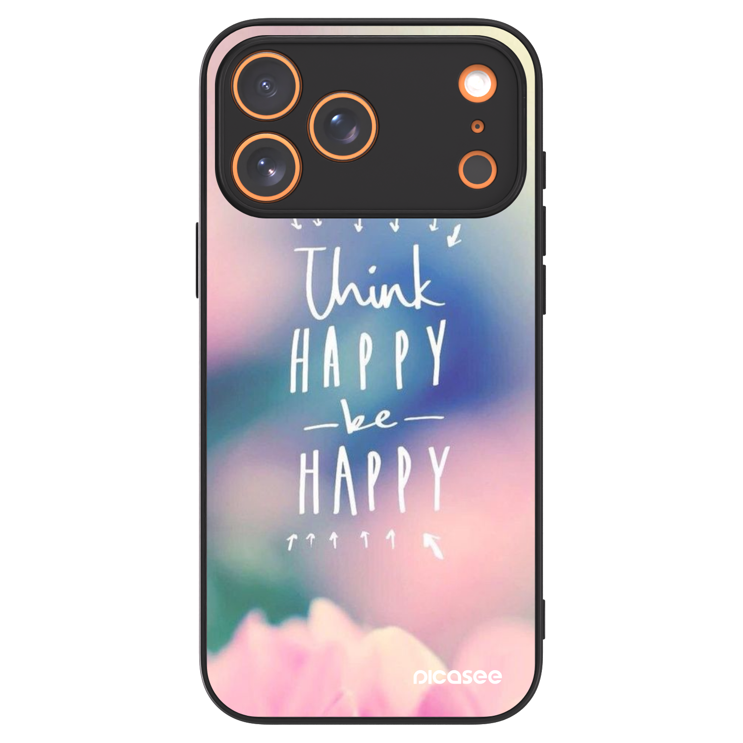 Picasee ULTIMATE CASE Apple iPhone 17 Pro Max - készülékre - Think happy be happy