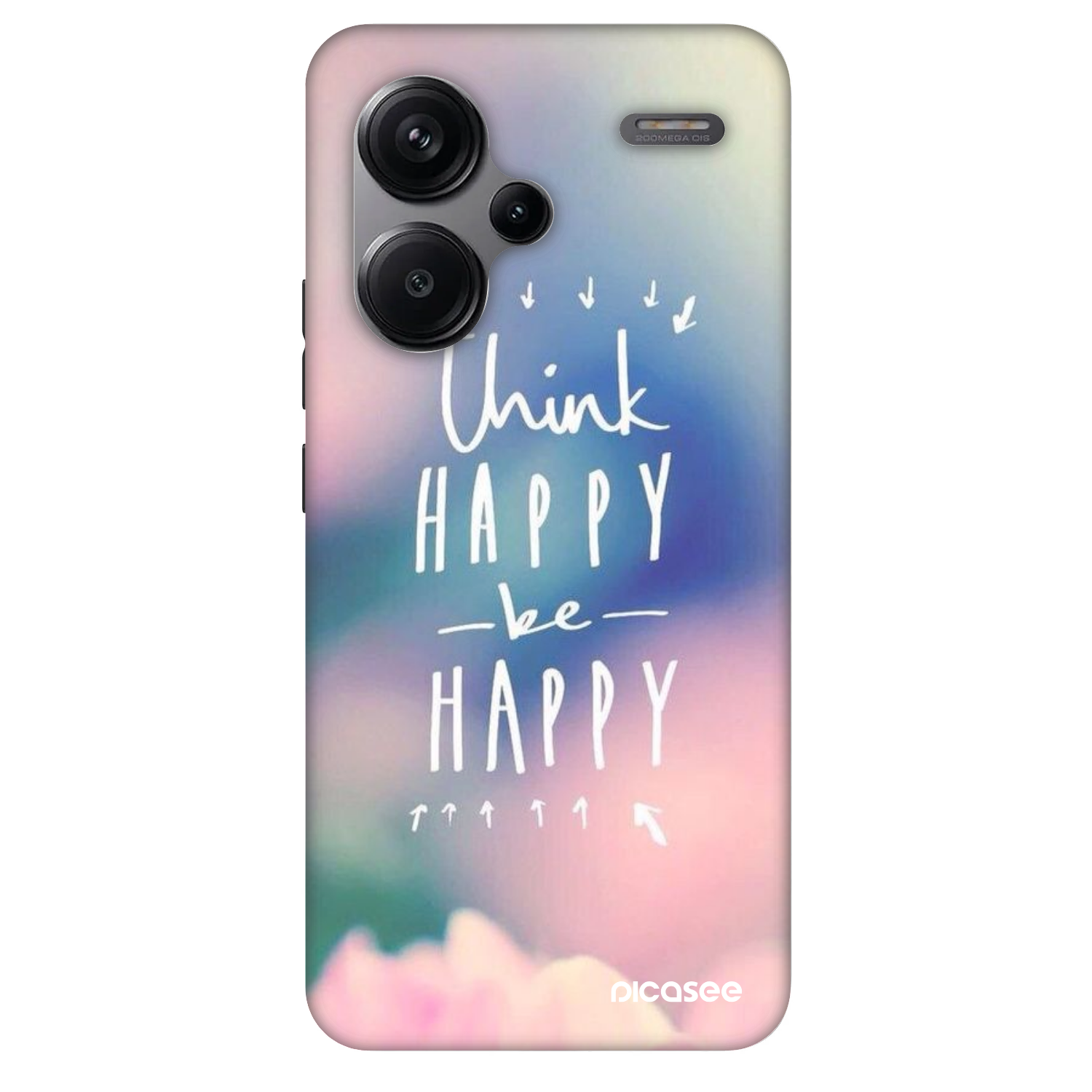 Picasee Fashion Case Xiaomi Redmi Note 13 Pro+ 5G - Think happy be happy