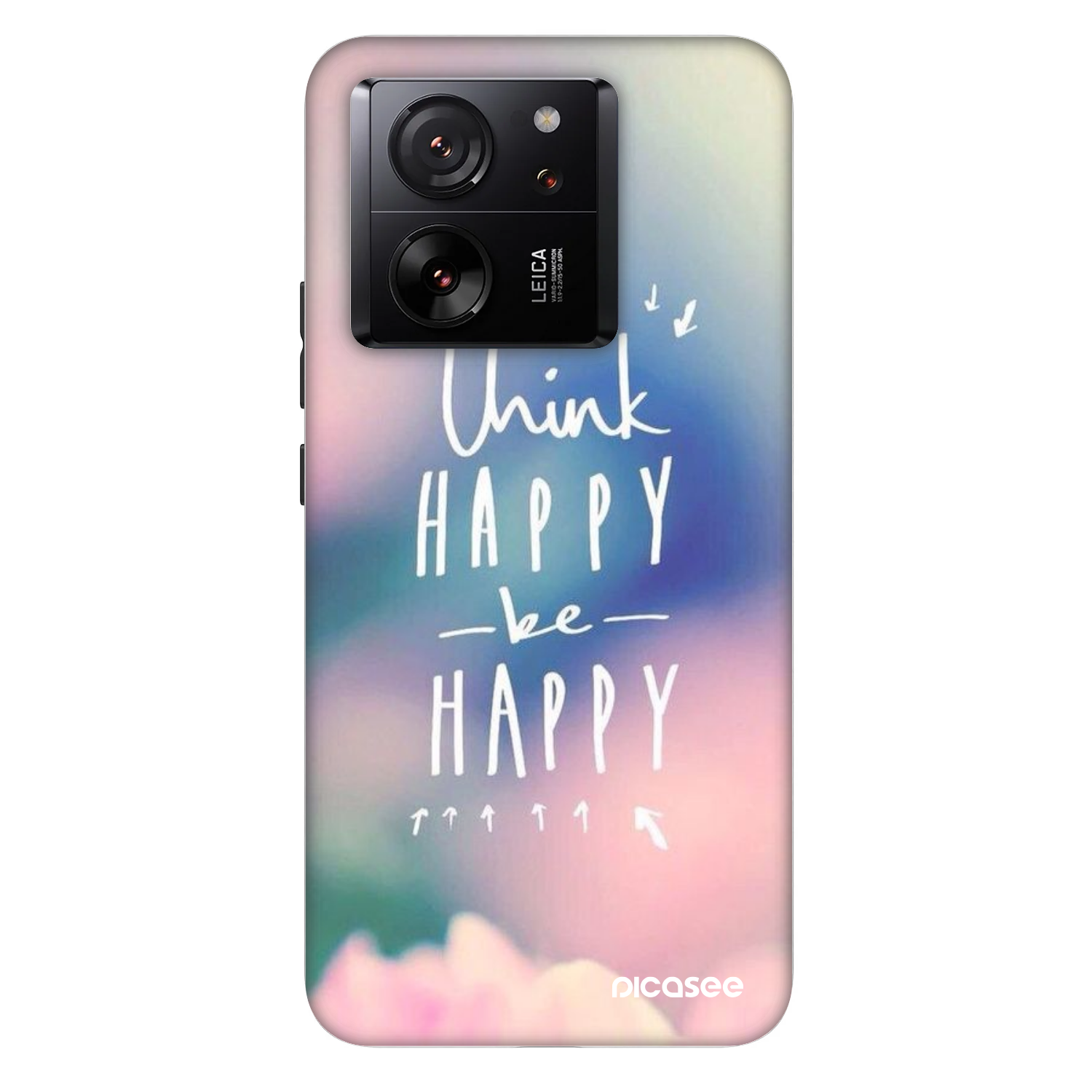 Picasee Fashion Case Xiaomi 13T - Think happy be happy