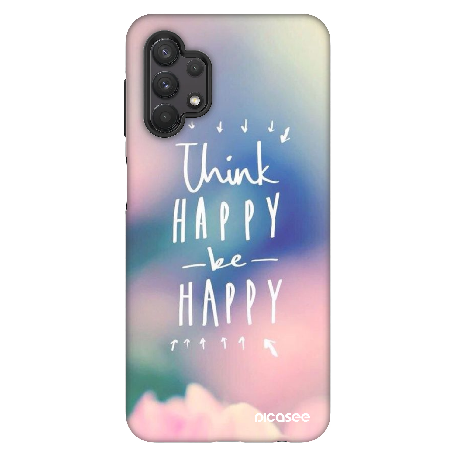 Picasee Fashion Case Samsung Galaxy A32 5G A326B - Think happy be happy