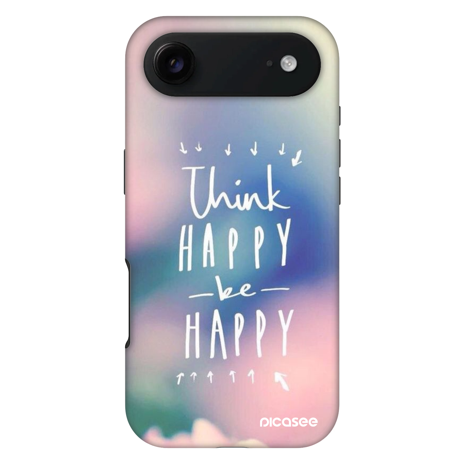 Picasee Fashion Case MagSafe Apple iPhone Air - Think happy be happy